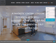 Tablet Screenshot of euston-square-hotel.com